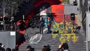 'Mimozalı Kadın' Eserinin Resmedildiği Merdiven Kullanıma Açıldı