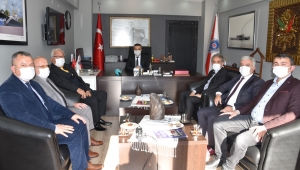 POSBIYIK’TAN EMNİYET MÜDÜRÜ ÇELİK’E ZİYARET