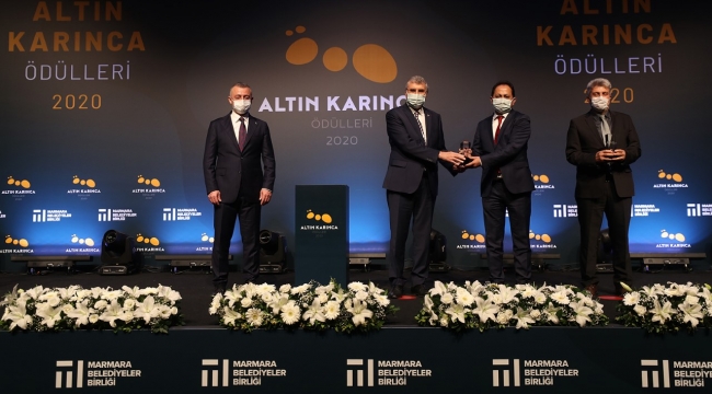Sakarya Akıllı Şehir Stratejisi ve Eylem Planı Altın Karınca ödülüne layık görüldü