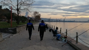 Amatör balıkçılara 3 metre mesafe denetimi