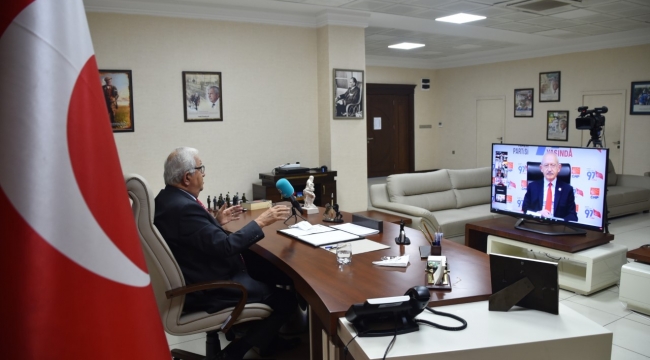 BAŞKAN POSBIYIK, KILIÇDAROĞLU İLE GÖRÜŞTÜ