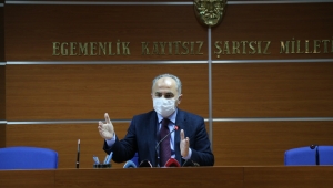 BAŞKAN RAHMİ METİN BASIN TOPLANTISI DÜZENLEDİ.