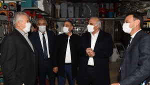 Başkan Zorluoğlu, Esiroğlu'nda temaslarda bulundu