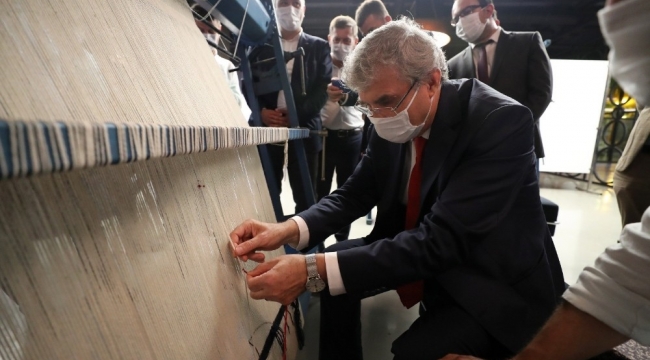 Büyükşehir 3 bin yıllık kültüre sahip Yağcıbedir halısı üretiyor