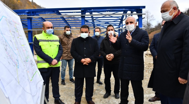 BÜYÜKŞEHİRDEN ARAKLI VE SÜRMENE’YE EVLADİYELİK TESİS