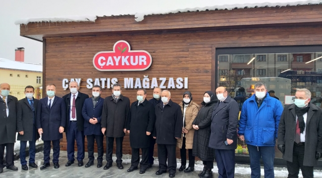 ÇAYKUR 5’CI MAĞAZASINI ERZURUM’DA HİZMETE AÇTI