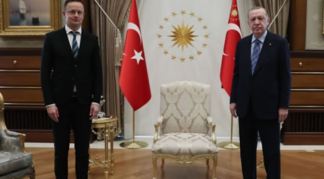 Cumhurbaşkanı Erdoğan, Macaristan Dışişleri ve Ticaret Bakanı Szıjjarto’yu kabul etti