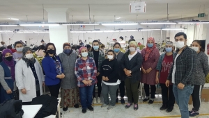 Demirsu, kadın istihdamına katkı sağlayan işyerini ziyaret etti