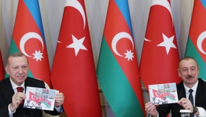 Erdoğan ve Aliyev ortak basın toplantısı düzenledi