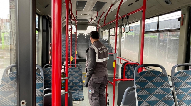 Hijyen çalışmaları hız kesmeden devam ediyor