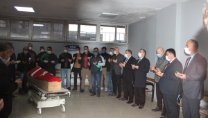 Maden şehidi dualarla ebediyete uğurlandı