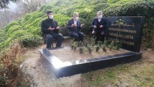 Mehrum Başkan Memiş Ali Usta kabri başında anıldı