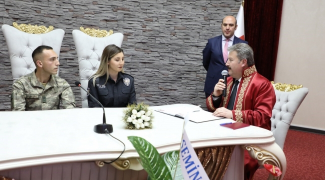 Melikgazi Belediyesi 2020 yılında 3576 çifti evlendirdi