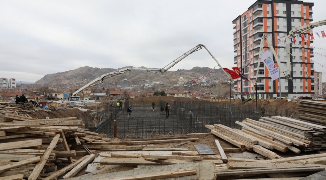 Melikgazi'de dev eğitim kompleksinin temeli atıldı