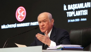 MHP Lideri Bahçeli '' Esasen umutsuzluk yoktur, umutsuz olanlar vardır ''