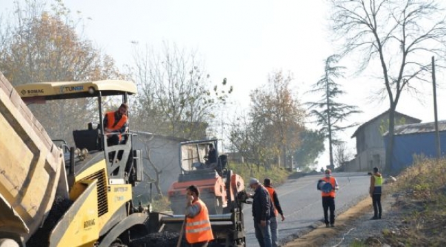 PINARLI YOLUNA SICAK ASFALT