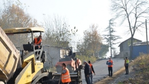 PINARLI YOLUNA SICAK ASFALT