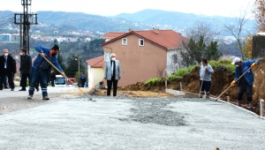 Posbıyık alternatif yol çalışmalarını inceledi