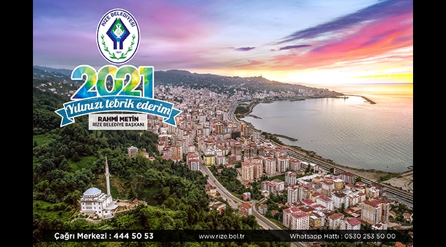 Rize Belediye Başkanı Rahmi Metin Yeni Yıl Mesajı