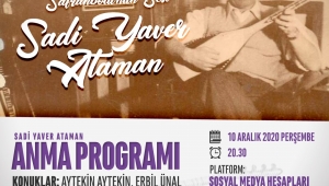 Sadi Yaver Ataman Vefatının 26. Yılında Anılıyor