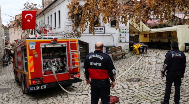 Safranbolu İtfaiyesi'ne Sürpriz Yangın Tatbikatı