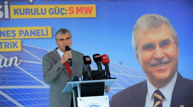 Sakarya’nın tamamında güneş enerji sistemlerini yaygınlaştıracağız