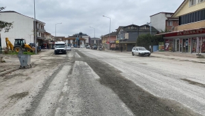 Süleyman Binek Caddesi’nde çalışmalar devam ediyor