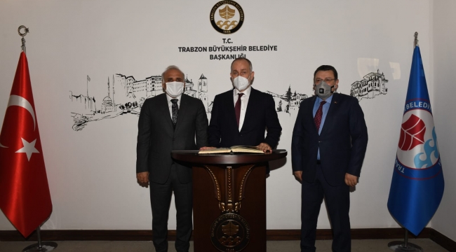 TOKİ BAŞKANI BULUT’TAN BÜYÜKŞEHİR’E ZİYARET