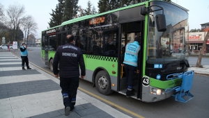 Toplu taşımada COVİD denetimleri artarak devam ediyor