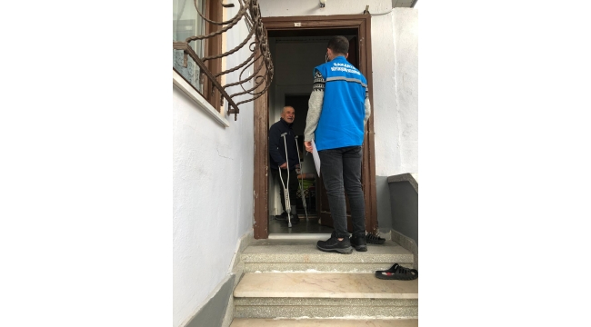 YADEM yaşlıları kısıtlama günlerinde unutulmadı