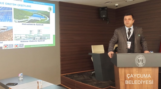Yenilenebilir enerji için ilk eğitim yapıldı