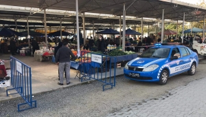 Zabıta ve Polisten Pazaryerinde Pandemi Denetimi…