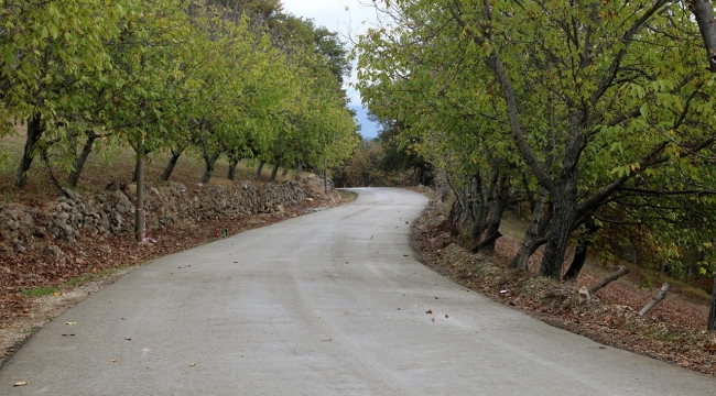 37 kilometrelik beton yol çalışmaları tamamlandı