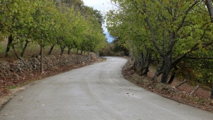 37 kilometrelik beton yol çalışmaları tamamlandı