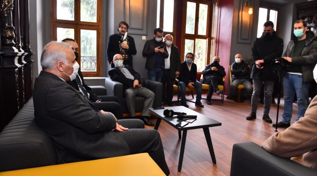 Başkan Zorluoğlu, gazetecilerle buluştu