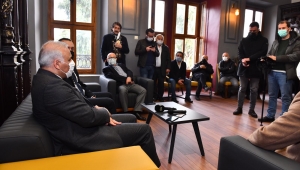 Başkan Zorluoğlu, gazetecilerle buluştu