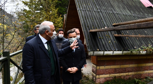 Büyükşehir'den Sümela Manastırı ve Altındere Vadisi’ne özel ilgi
