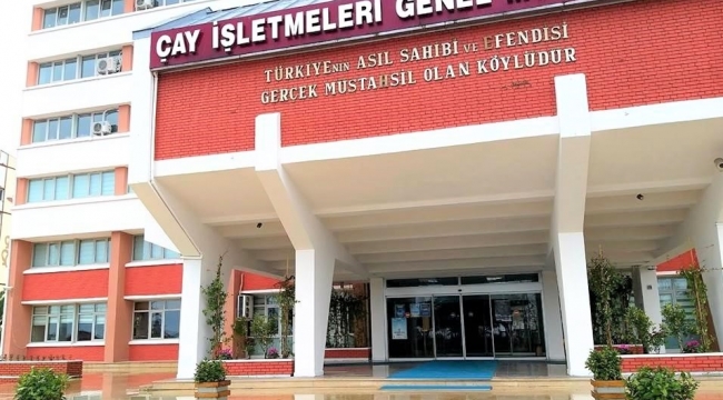 ÇAYKUR, KÜFLÜ ÇAY HABERİ DOĞRU DEĞİL