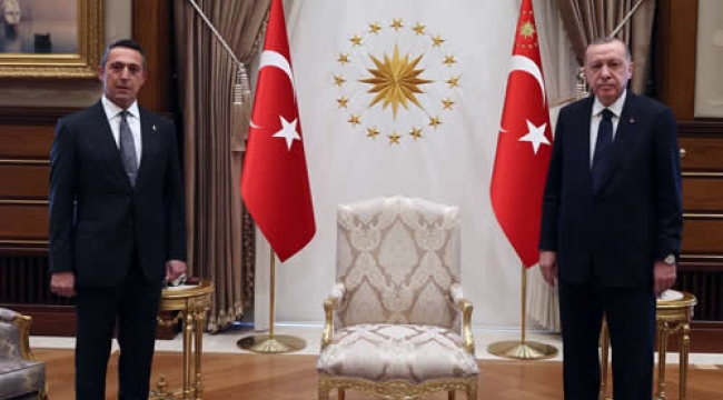 Cumhurbaşkanı Erdoğan, Ali Koç’u kabul etti