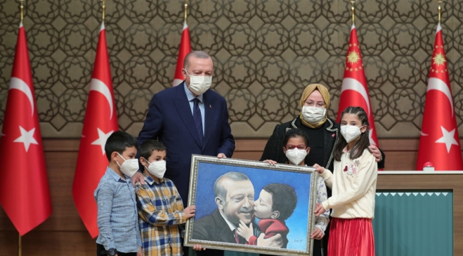 Cumhurbaşkanı Erdoğan, Cumhurbaşkanlığı Külliyesinde düzenlenen Sosyal Atama Töreni’ne katıldı