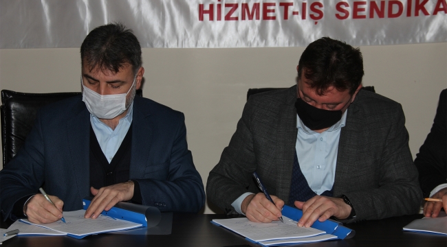Ferizli Belediyesi'nde Toplu İş Sözleşmesi İmzalandı