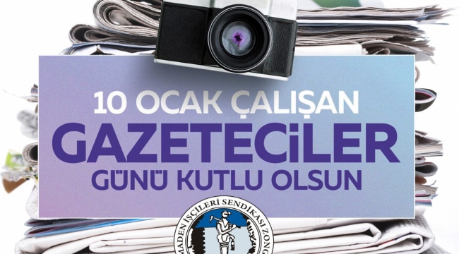 GMİS, Çalışan Gazeteciler Günü’nü kutladı