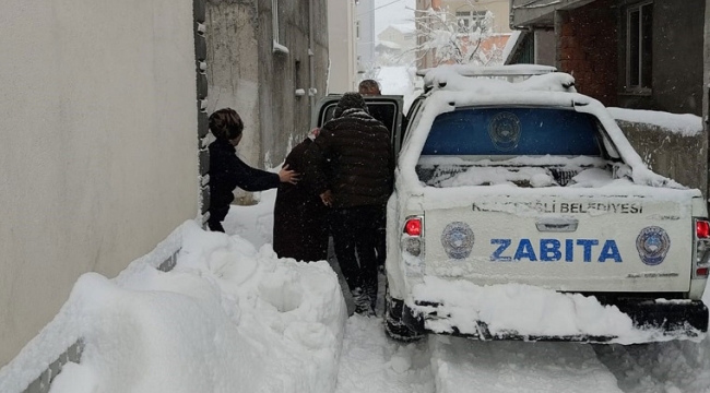 Kdz. Ereğli Belediyesi, Acil Hastaların Yardımına Koşuyor