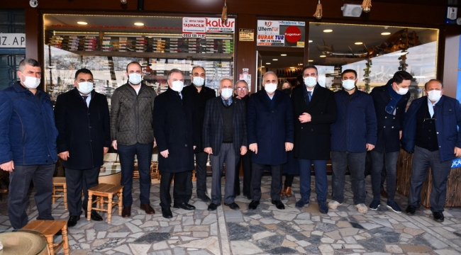 Murat Zorluoğlu, Sürmene ilçesini ziyaret etti