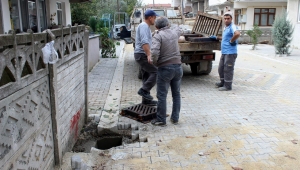 Parke ve Yağmur Suyu Çalışmaları Tüm Hızıyla Sürüyor…