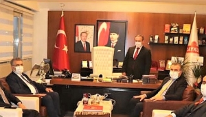 Rize Milletvekillerinden, Alim'e tebrik ziyareti