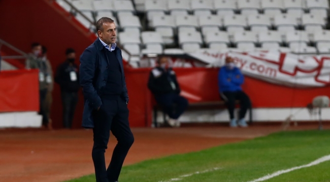 Teknik Direktör Abdullah Avcı'nın maç sonu açıklamaları