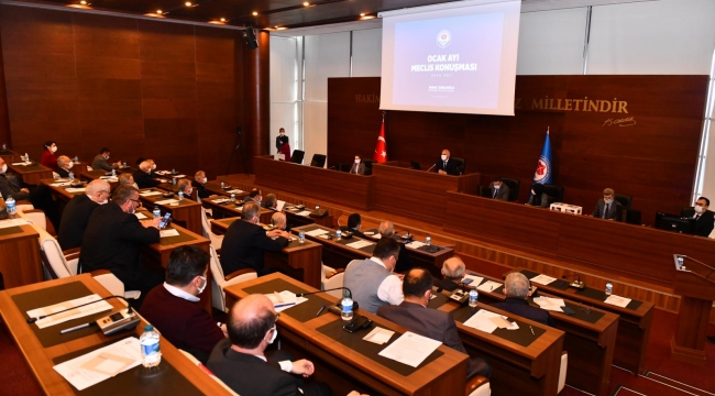 Trabzon Büyükşehir Belediye Meclisi Ocak Ayı toplantısı yapıldı