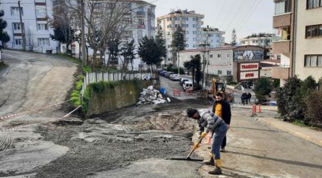 TRABZON BÜYÜKŞEHİR KISITLAMA GÜNLERİNDE DE GÖREV BAŞINDA