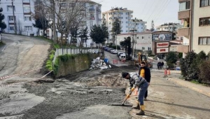 TRABZON BÜYÜKŞEHİR KISITLAMA GÜNLERİNDE DE GÖREV BAŞINDA